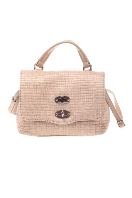 Shop ZANELLATO  Bag: Zanellato Postina Net baby
Particular woven raffia fabric combined with the classic Daily leather.
Width 19 cm, Height 14 cm, Depth 10 cm, Handle light 7 cm.
Composition: 100% fabric
Made in Italy.. 068010 B 0980000-Z0285